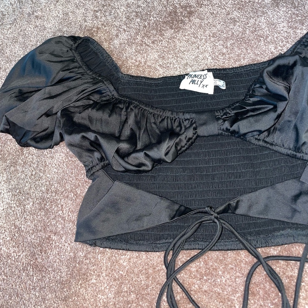 Princess Polly Nikita Top Black